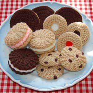 Fabric'ed cookies .
